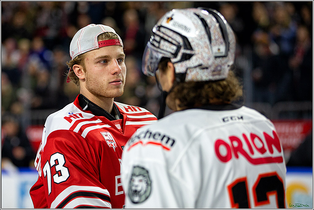 PENNY DEL; Koelner Haie- Loewen Frankfurt; Koeln, 18.12.2022